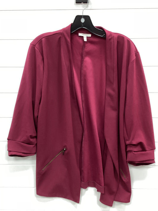 Blazer By Maurices In Red, Size:1X