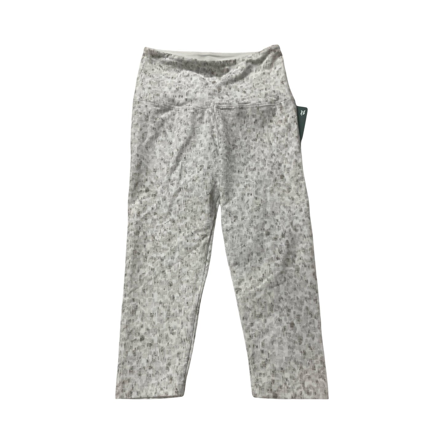 Athletic Leggings By Lysse In Grey & White, Size:S