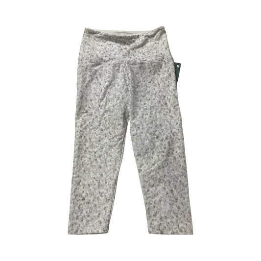 Athletic Leggings By Lysse In Grey & White, Size:S