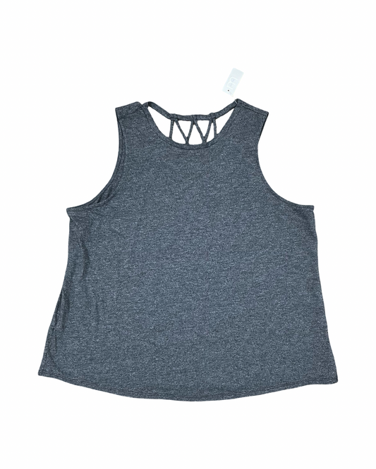 Tank Top By Maurices In Grey, Size:1X