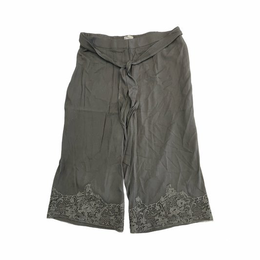 Pants Designer By Karl Lagerfeld In Black, Size:18