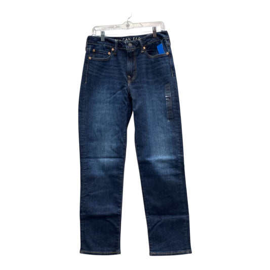 Jeans Skinny By American Eagle In Black, Size:10L