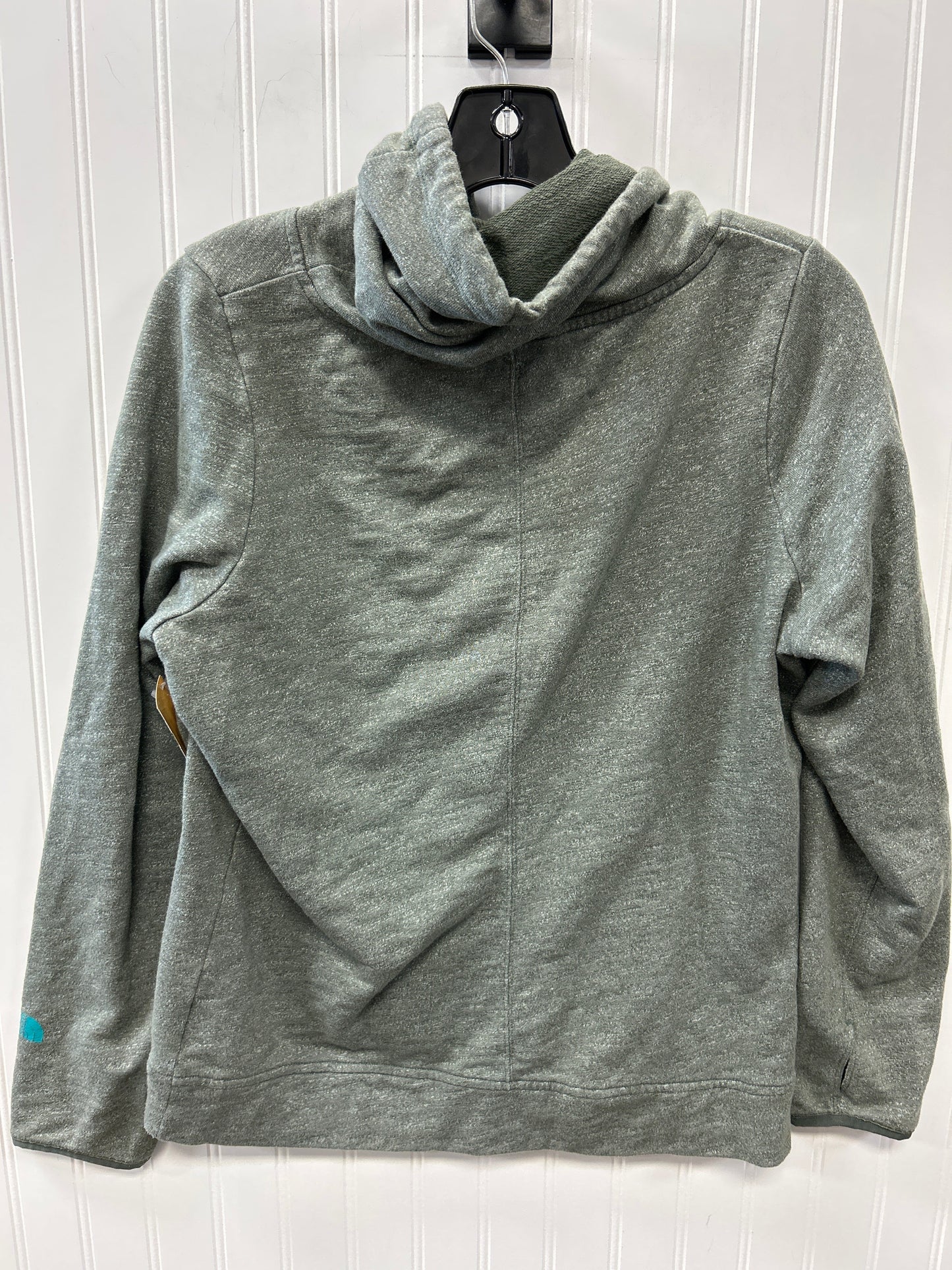 Sweatshirt Hoodie By The North Face In Green, Size:L