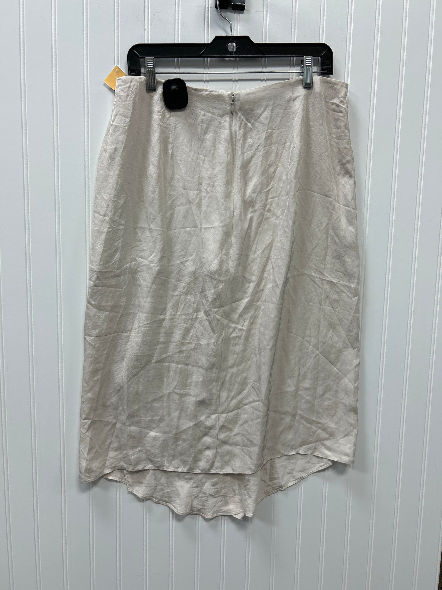 Skirt Midi By Vince In Cream, Size:12