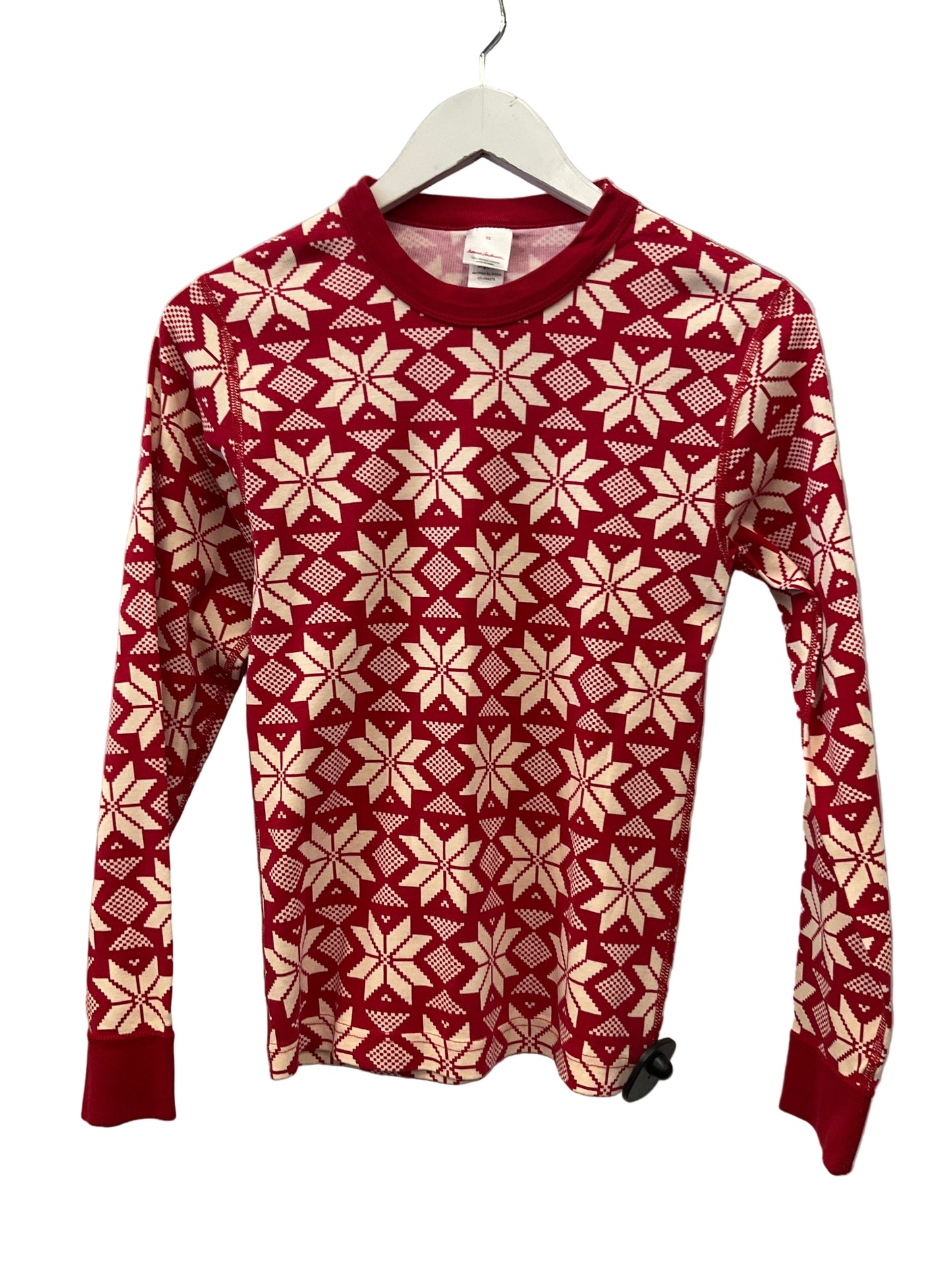 Pajamas 2pc By Clothes Mentor In Red & White, Size: Xs