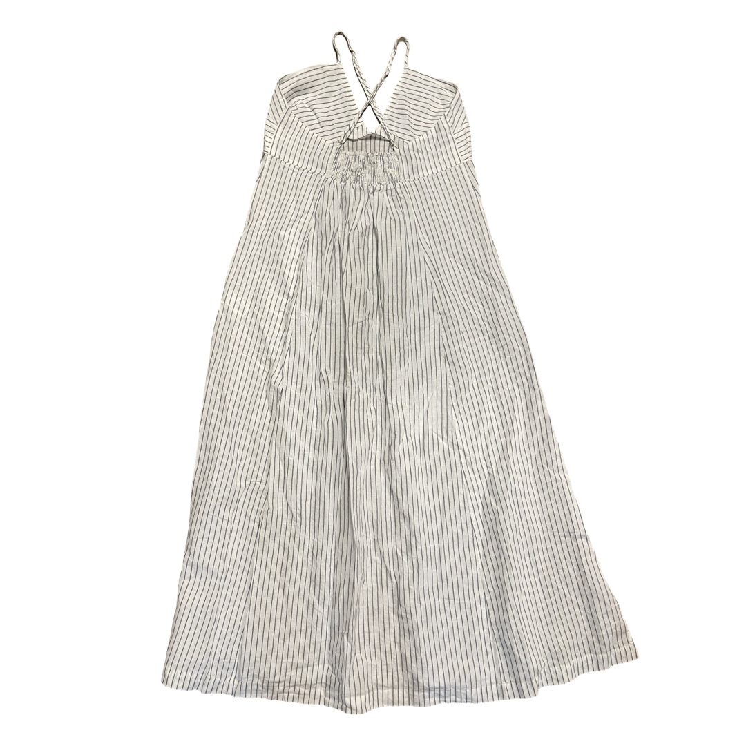 Dress Casual Maxi By J. Crew In Striped Pattern, Size:L