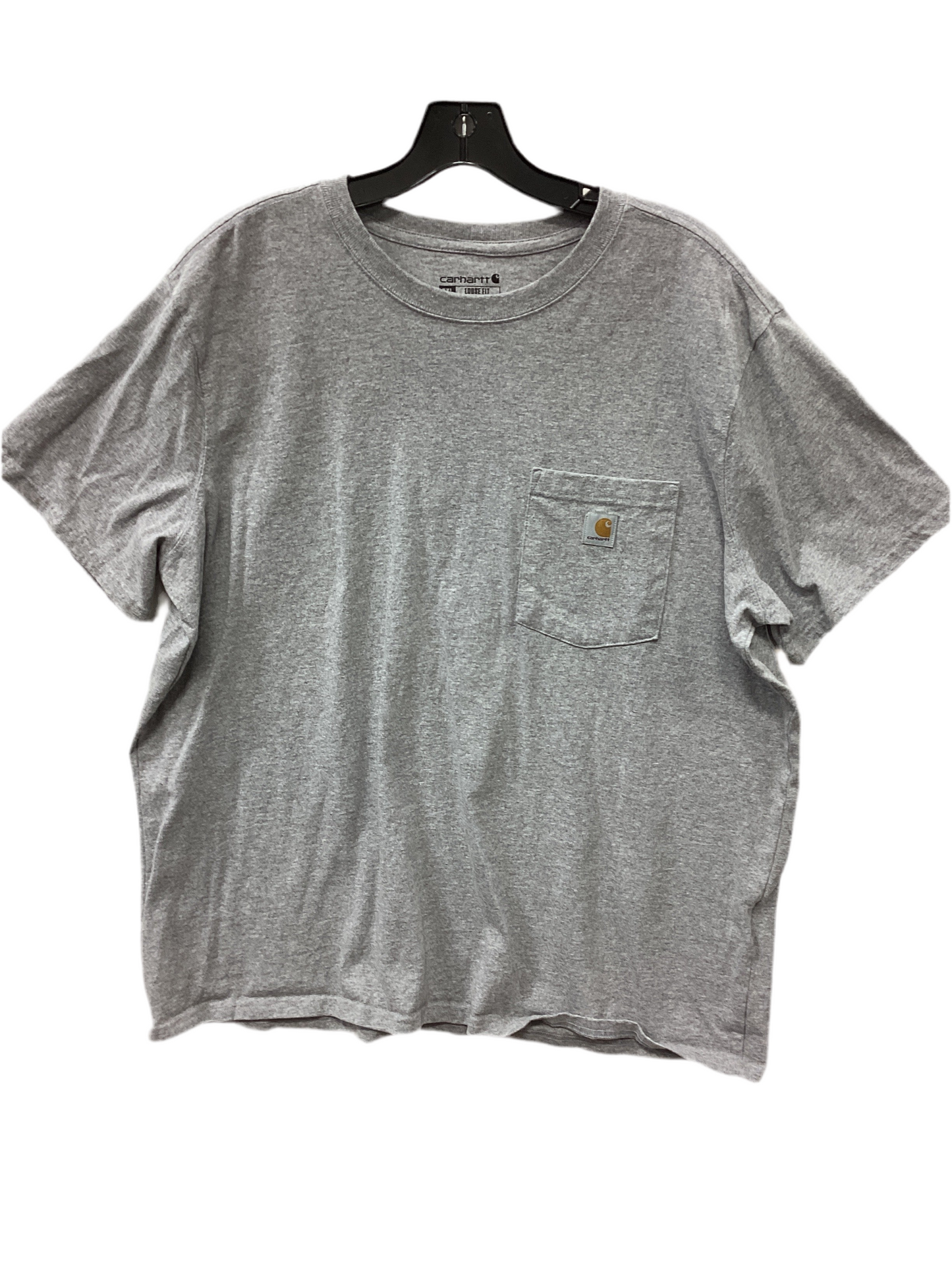 Top Ss By Carhartt In Grey, Size:Xxl