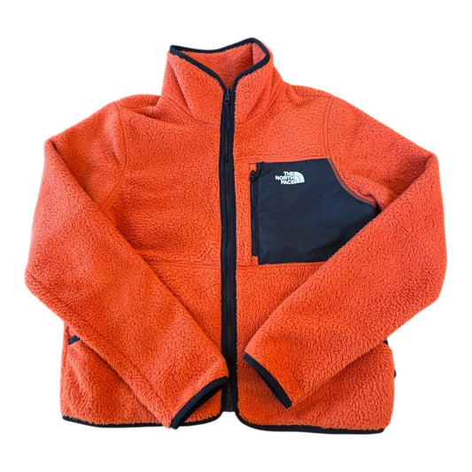 Athletic Fleece By The North Face In Black & Orange, Size:S