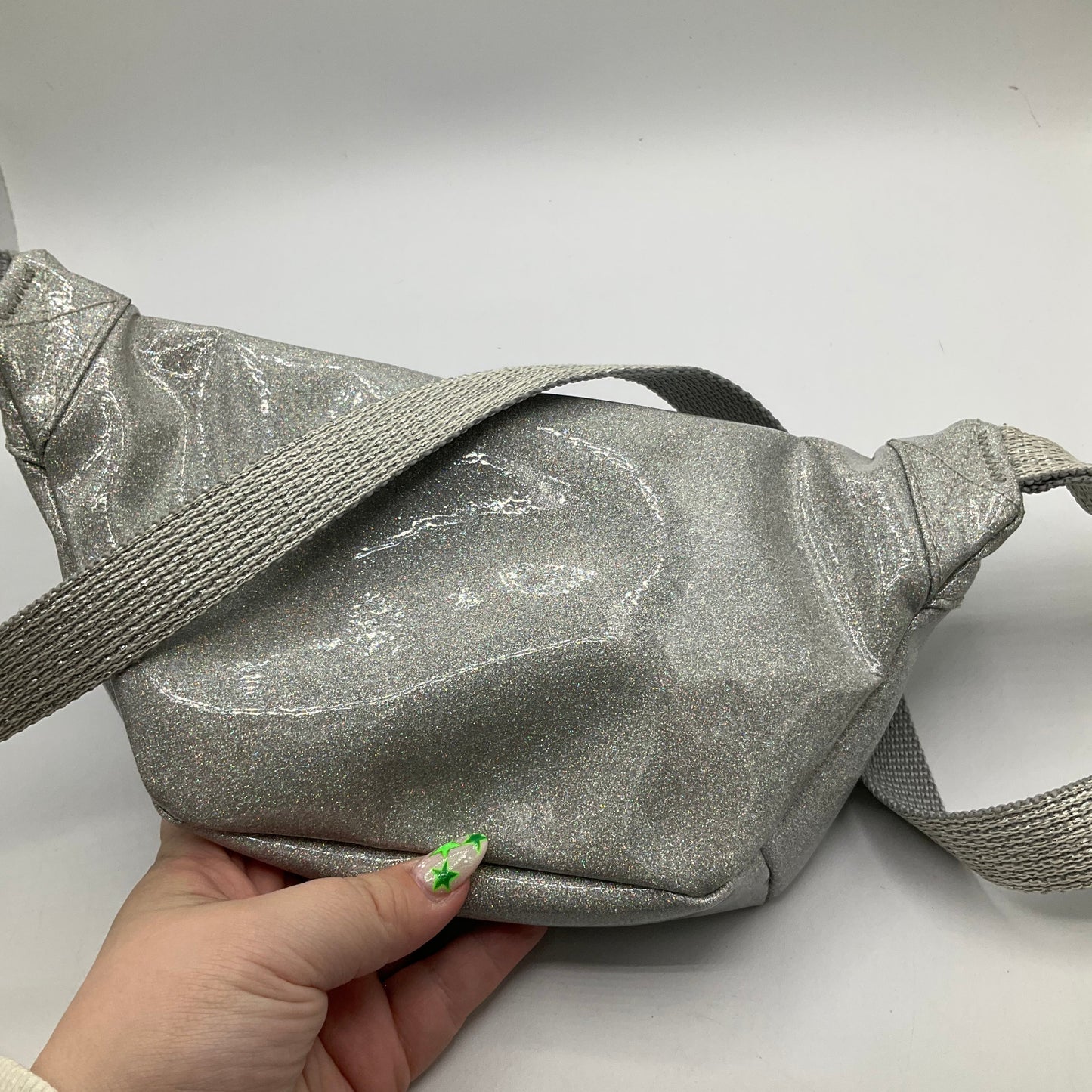 BELT BAG by  CMA In SILVER, Size: MEDIUM