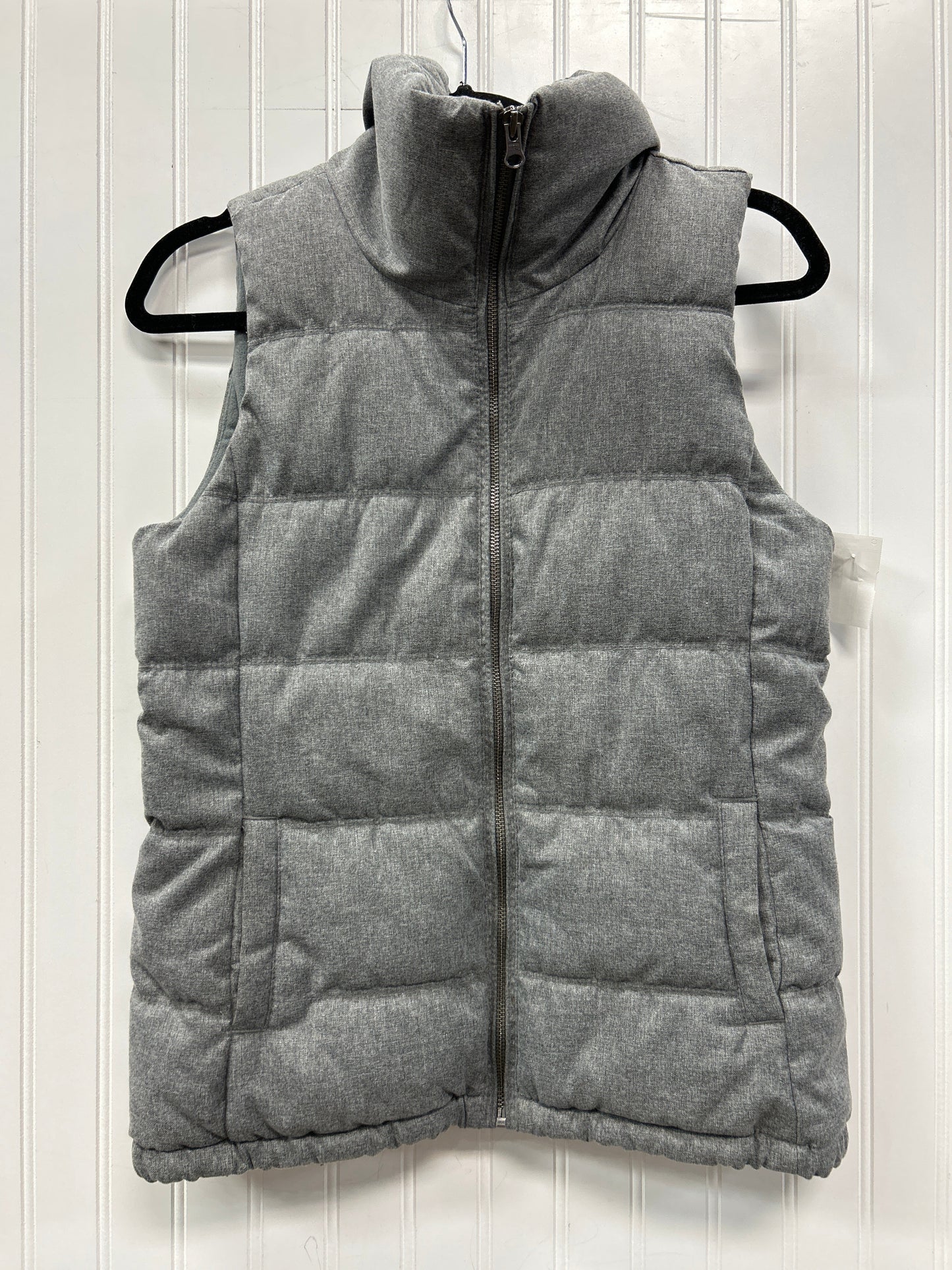 Vest Puffer & Quilted By Old Navy In Grey, Size:Xs