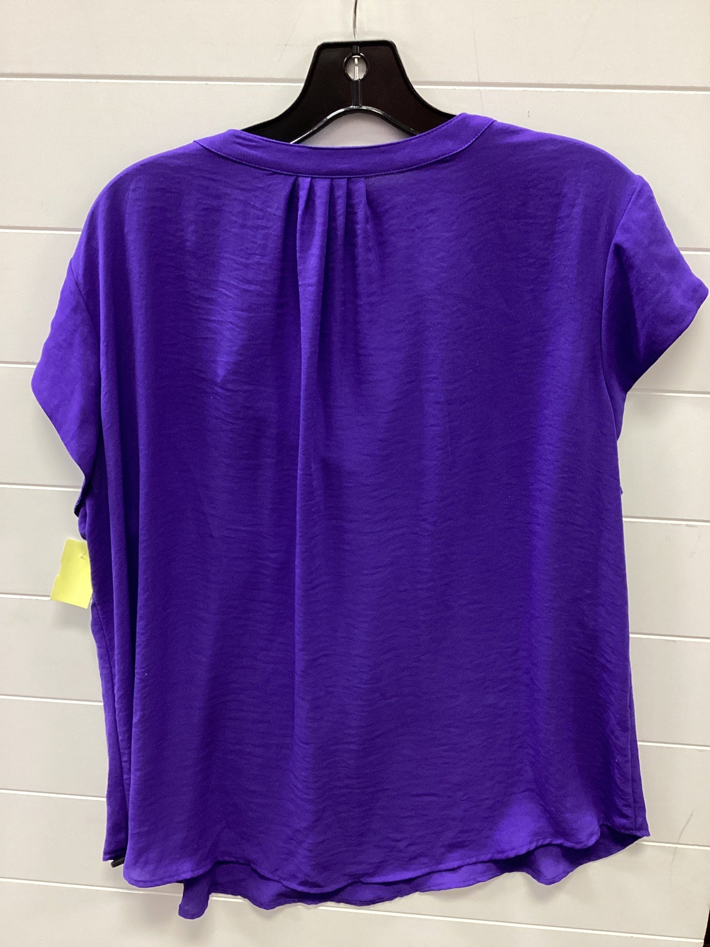 Top Ss By Liz Claiborne In Purple, Size:Xxl