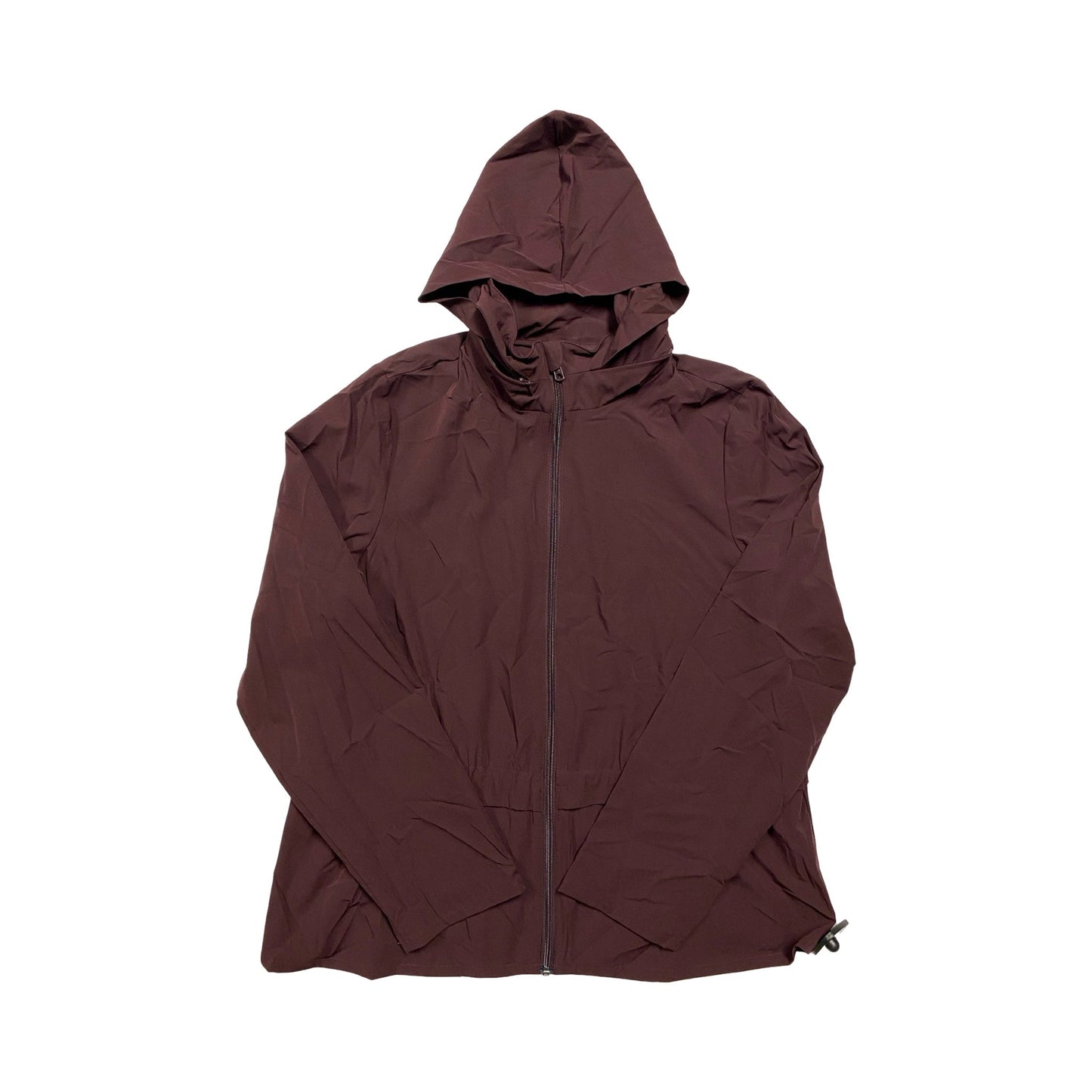 Jacket Windbreaker By J. Jill In Purple, Size:L