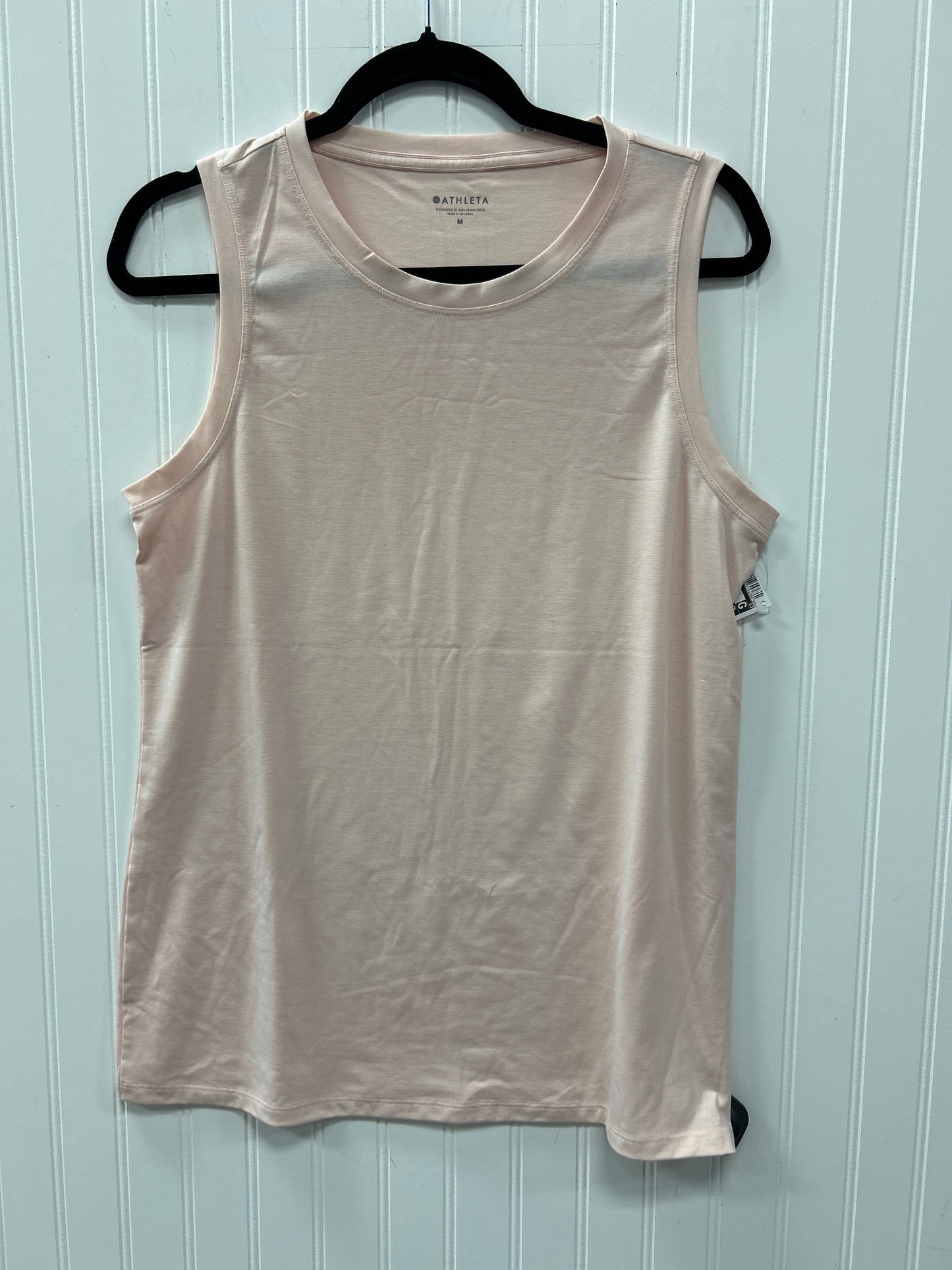 Athletic Tank Top By Athleta In Pink, Size:M