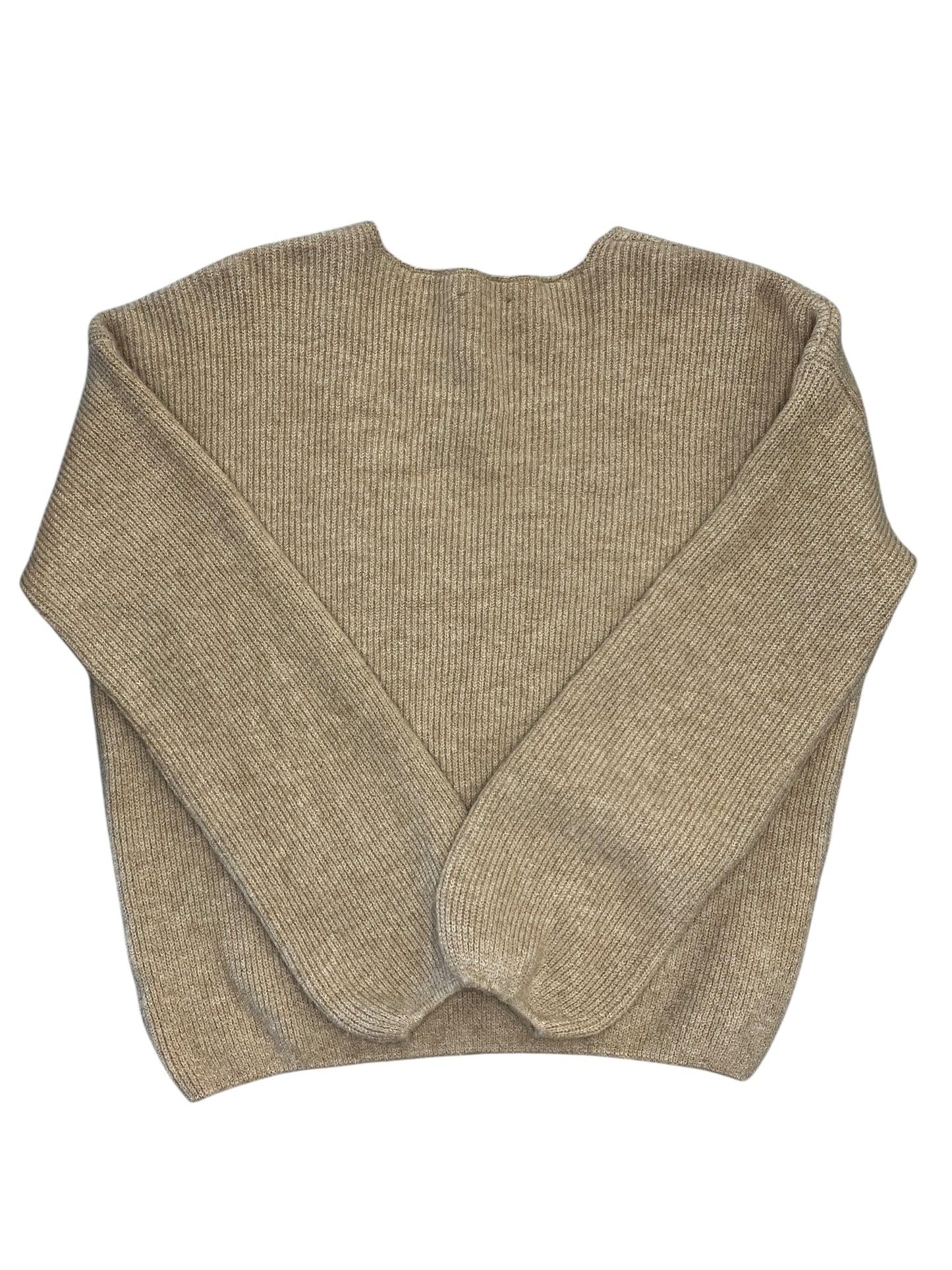 Sweater By Express In Tan, Size:S