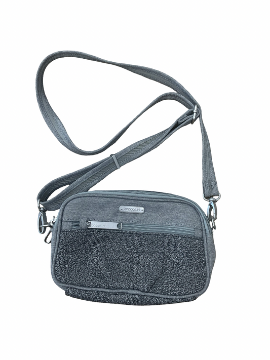 Crossbody By Baggallini In Grey, Size:Small