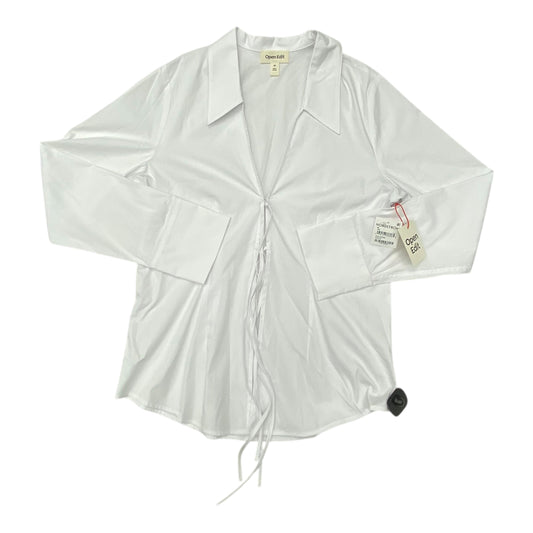 Top Ls By Open Edit In White, Size:M