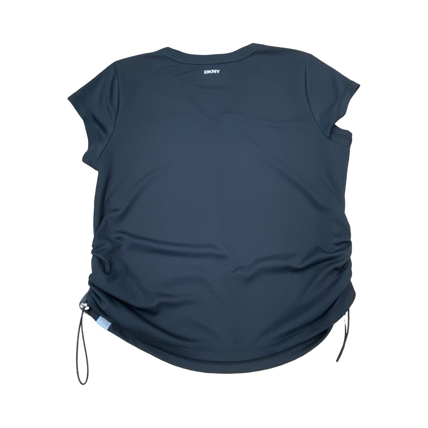 Athletic Top Ss By Dkny In Black, Size:L
