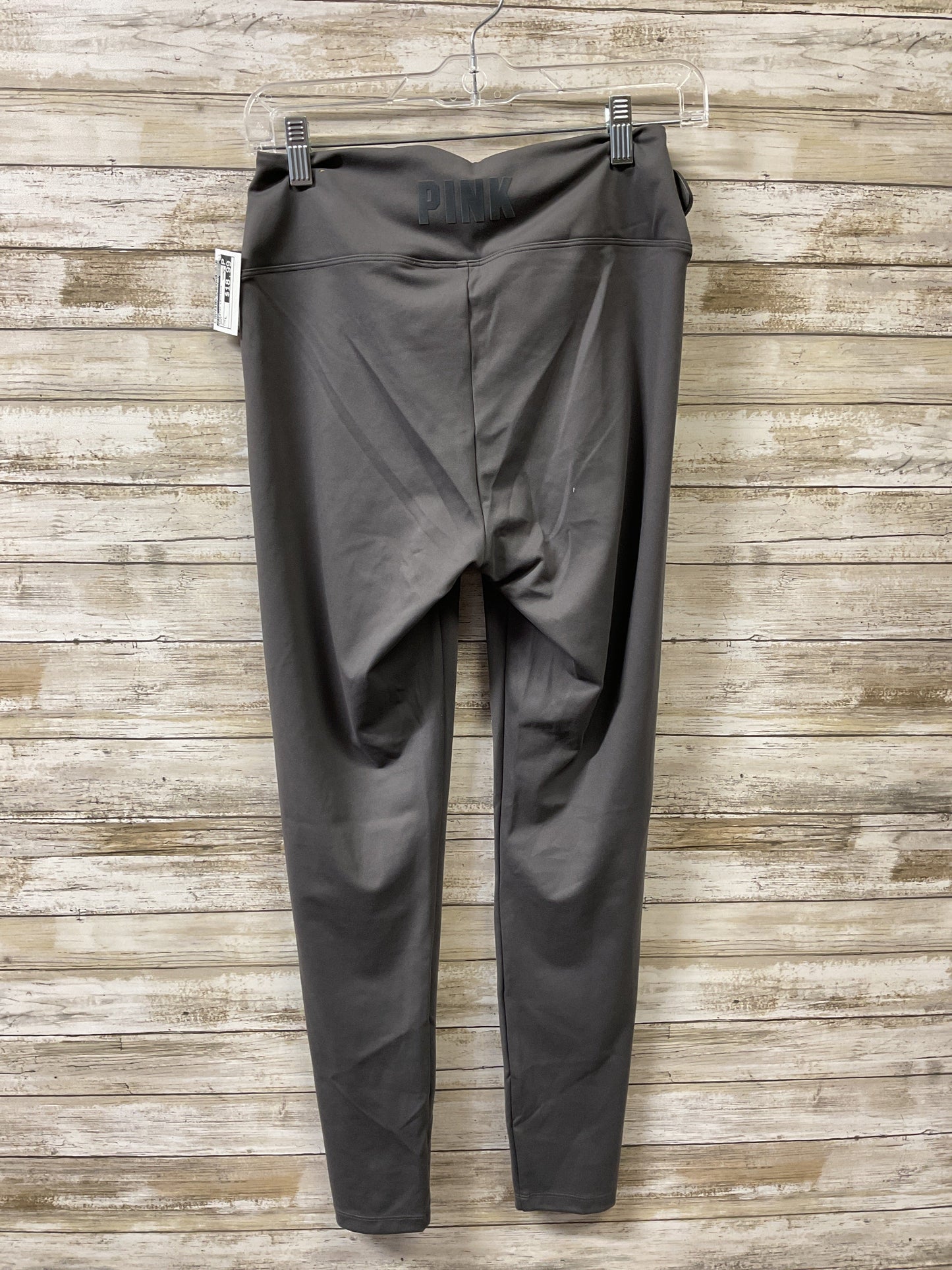 Athletic Leggings By Pink In Grey, Size:L