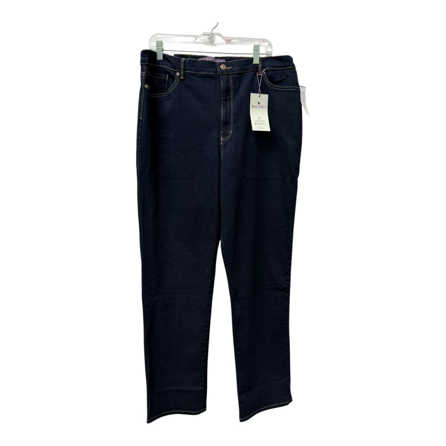 Jeans Skinny By Gloria Vanderbilt In Blue, Size:18