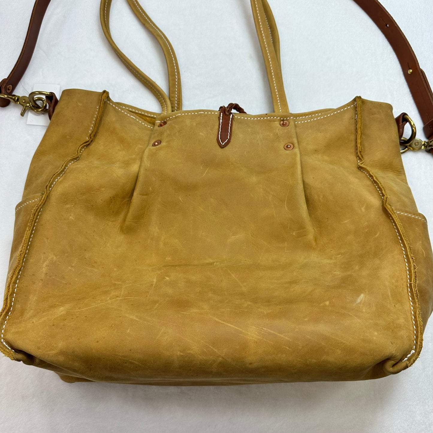 Crossbody Leather By RIVET LEATHERWORKS, Size: Large