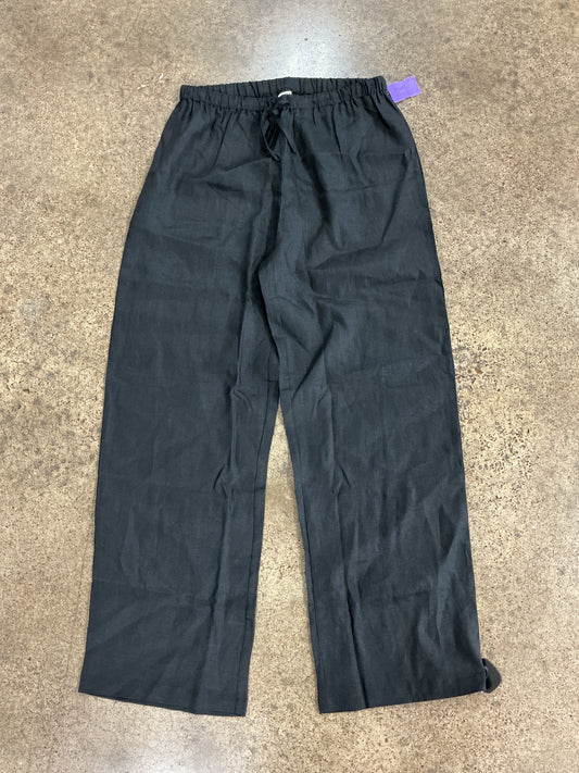 Pants Linen By Clothes Mentor In Black, Size:L