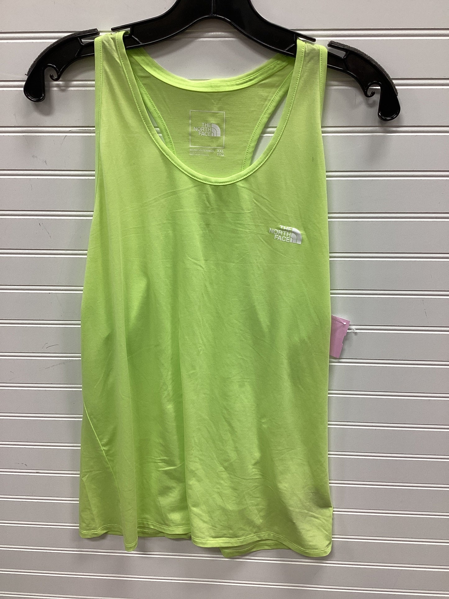 Athletic Tank Top By The North Face In Yellow, Size:1X