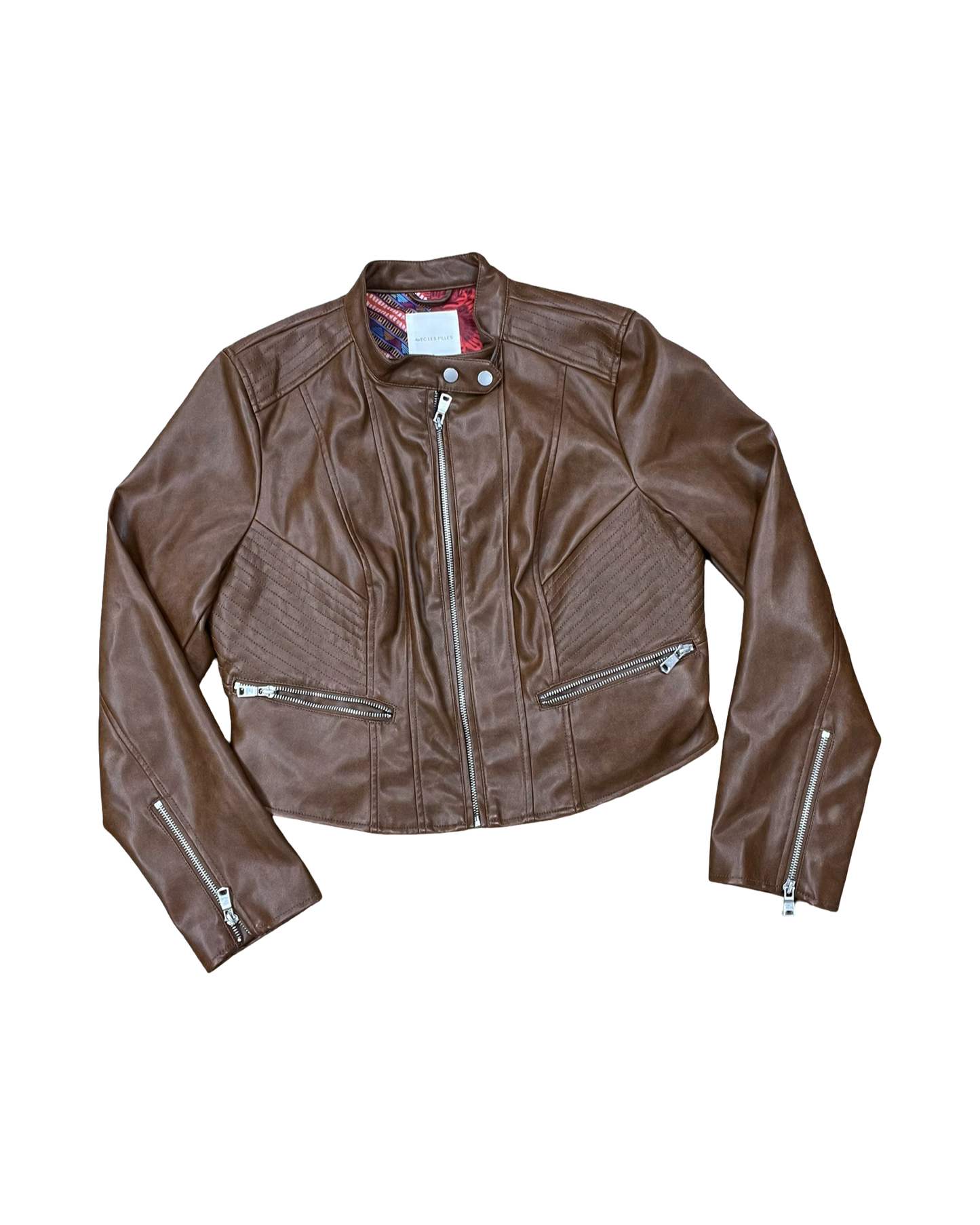 Jacket Other By Avec Les Filles In Brown, Size:L