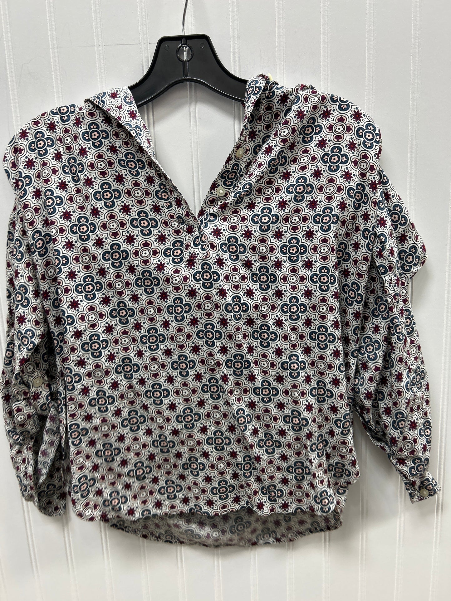 Top Ls By Loft In Paisley Print, Size:Xxsp
