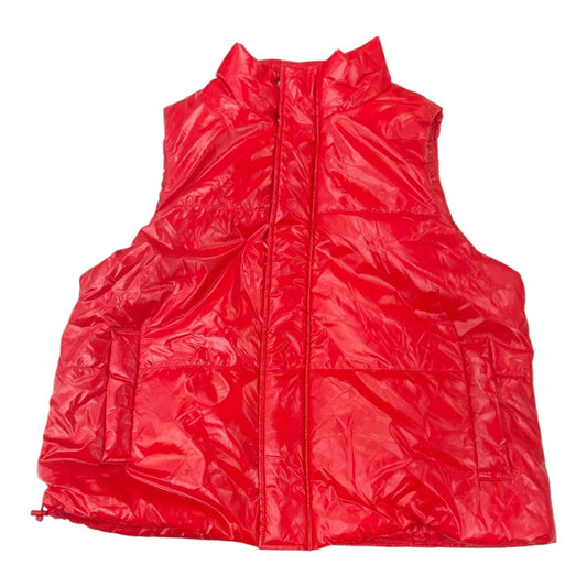 Vest Puffer & Quilted By A New Day In Red, Size:L