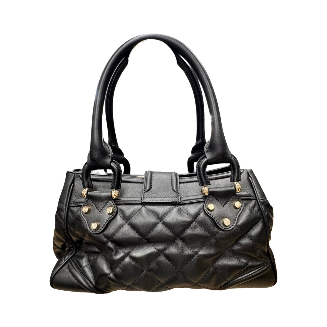 Handbag Luxury Designer By Burberry In Black, Size:Medium 14”Lx7.5”Hx6.5”W)