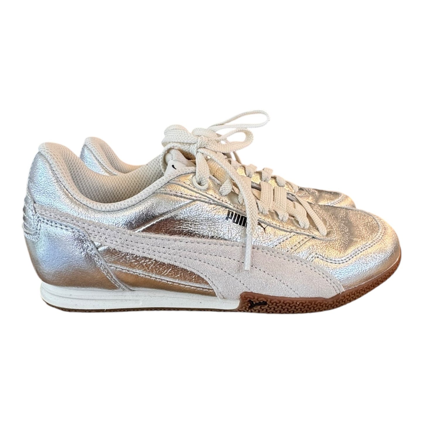 Shoes Sneakers By Puma In Silver, Size:7