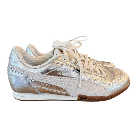 Shoes Sneakers By Puma In Silver, Size:7
