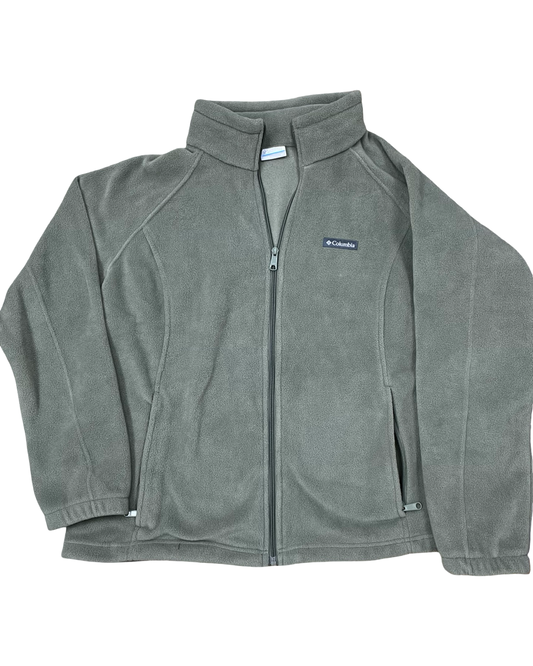 Jacket Fleece By Columbia In Green, Size:2X