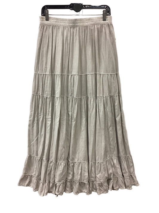 Skirt Maxi By American Eagle In Grey, Size:M