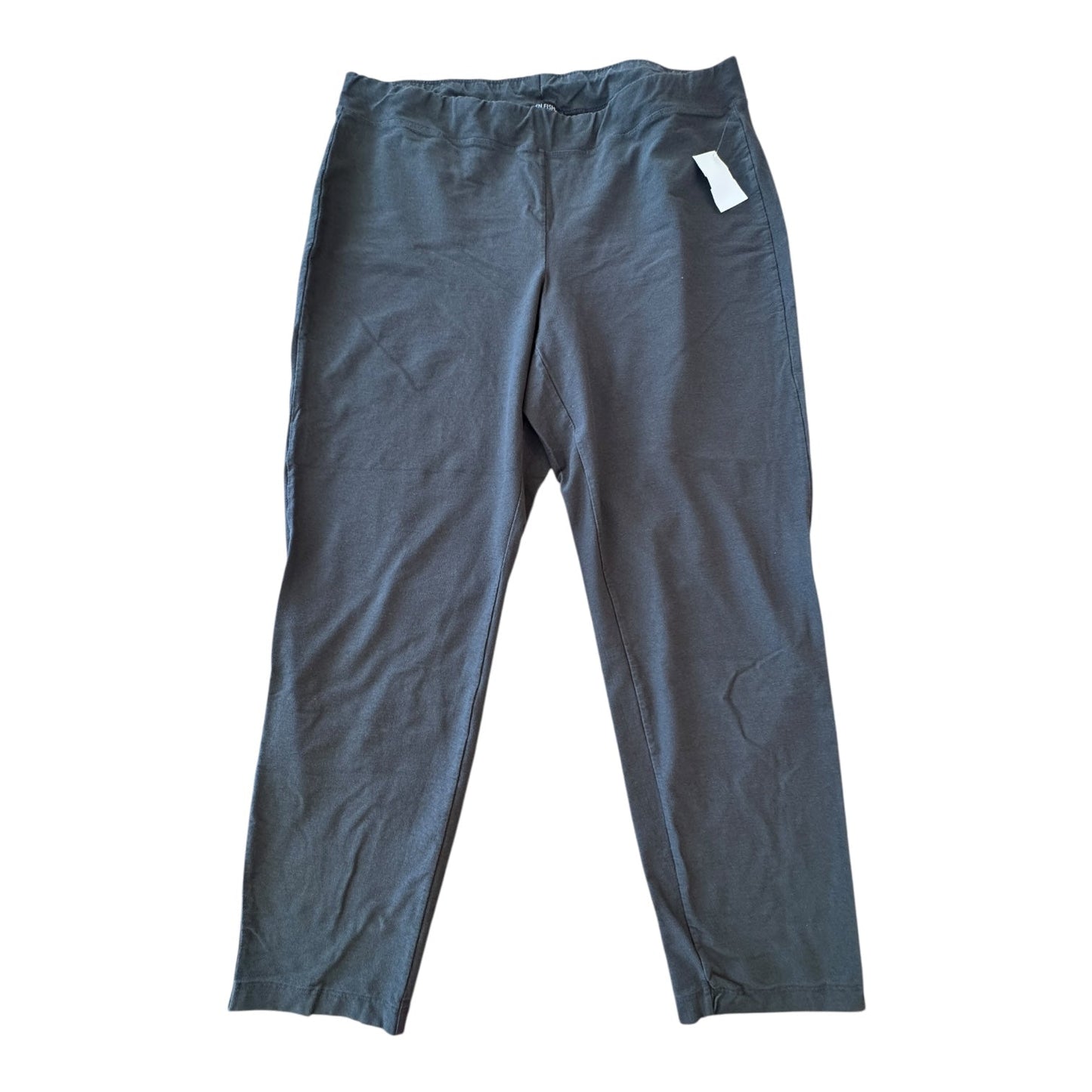 Pants Designer By Eileen Fisher In Grey, Size:L