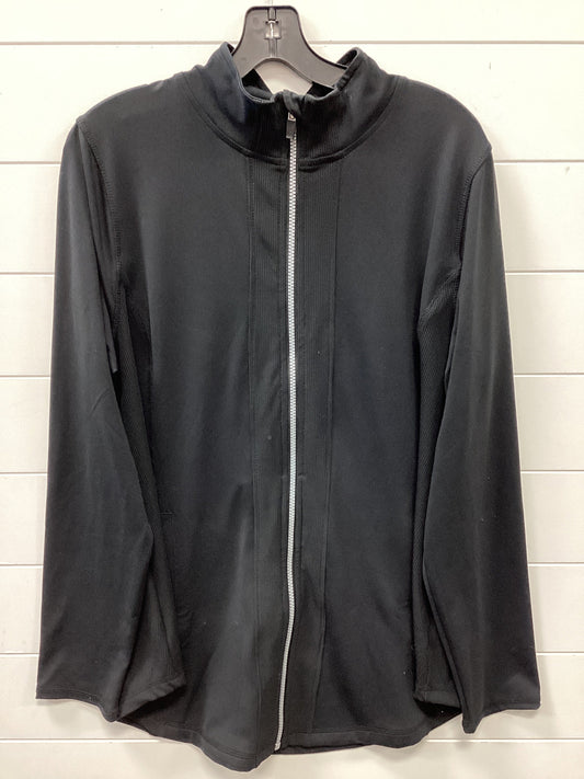 Athletic Jacket By Livi Active In Black, Size:Xl
