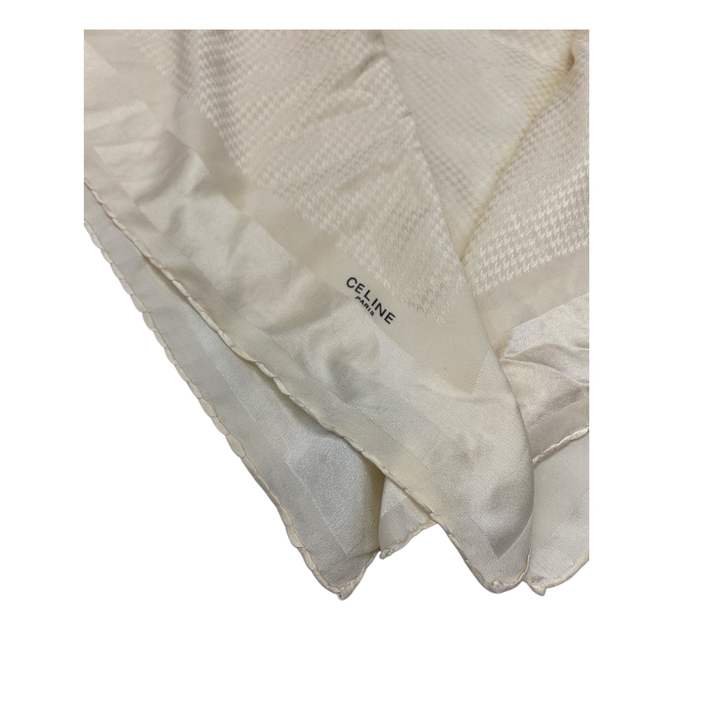 Scarf Luxury Designer By Celine In Cream