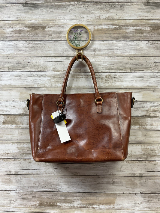 Handbag Designer By Patricia Nash In Brown, Size:Large