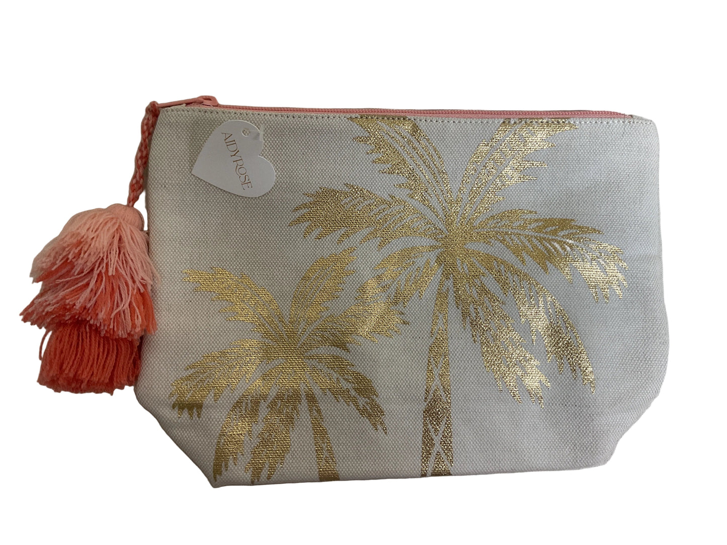 Makeup Bag By Shiraleah In Tropical Print, Size:Medium