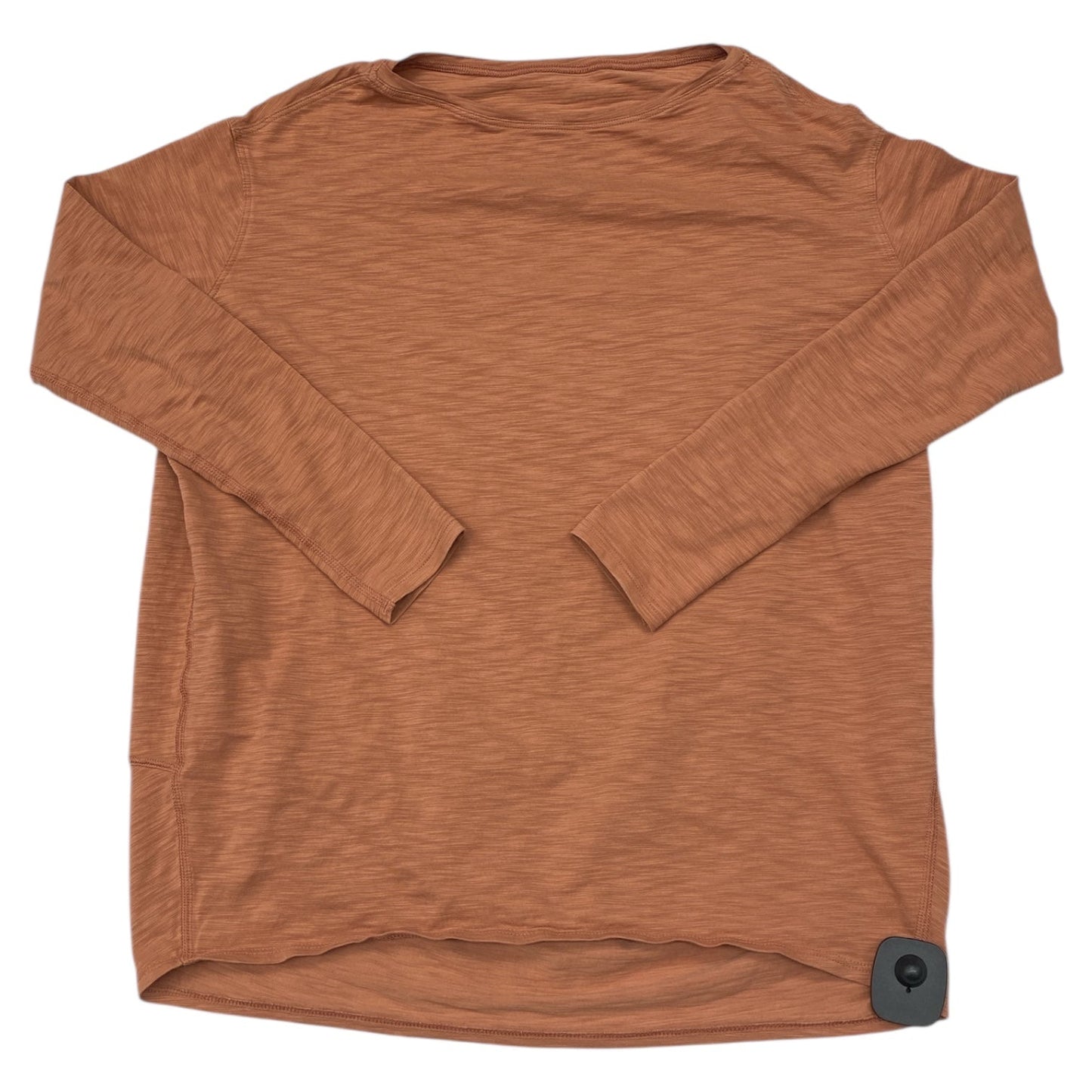 Athletic Top Ls Crewneck By Lululemon In Orange