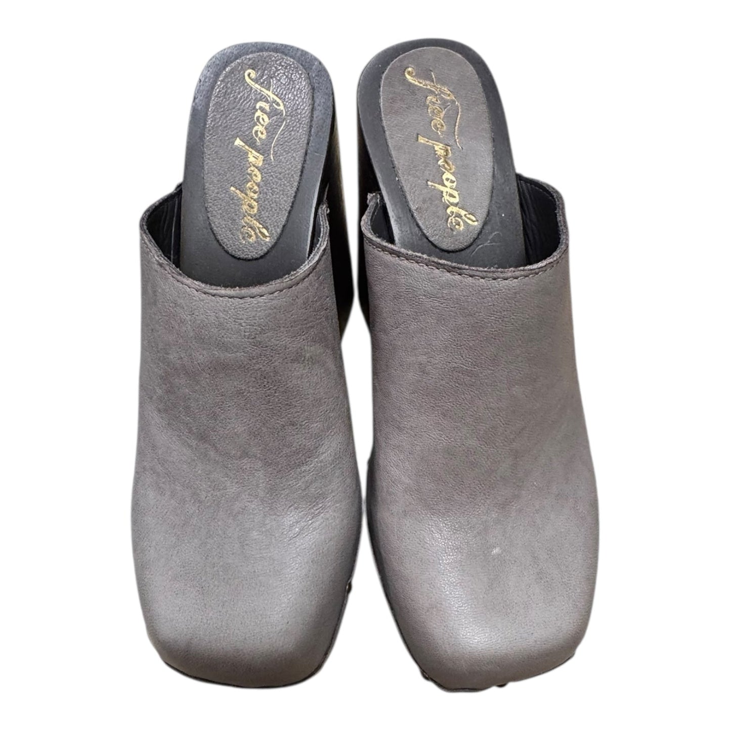 Shoes Heels Block By Free People In Grey, Size:9.5