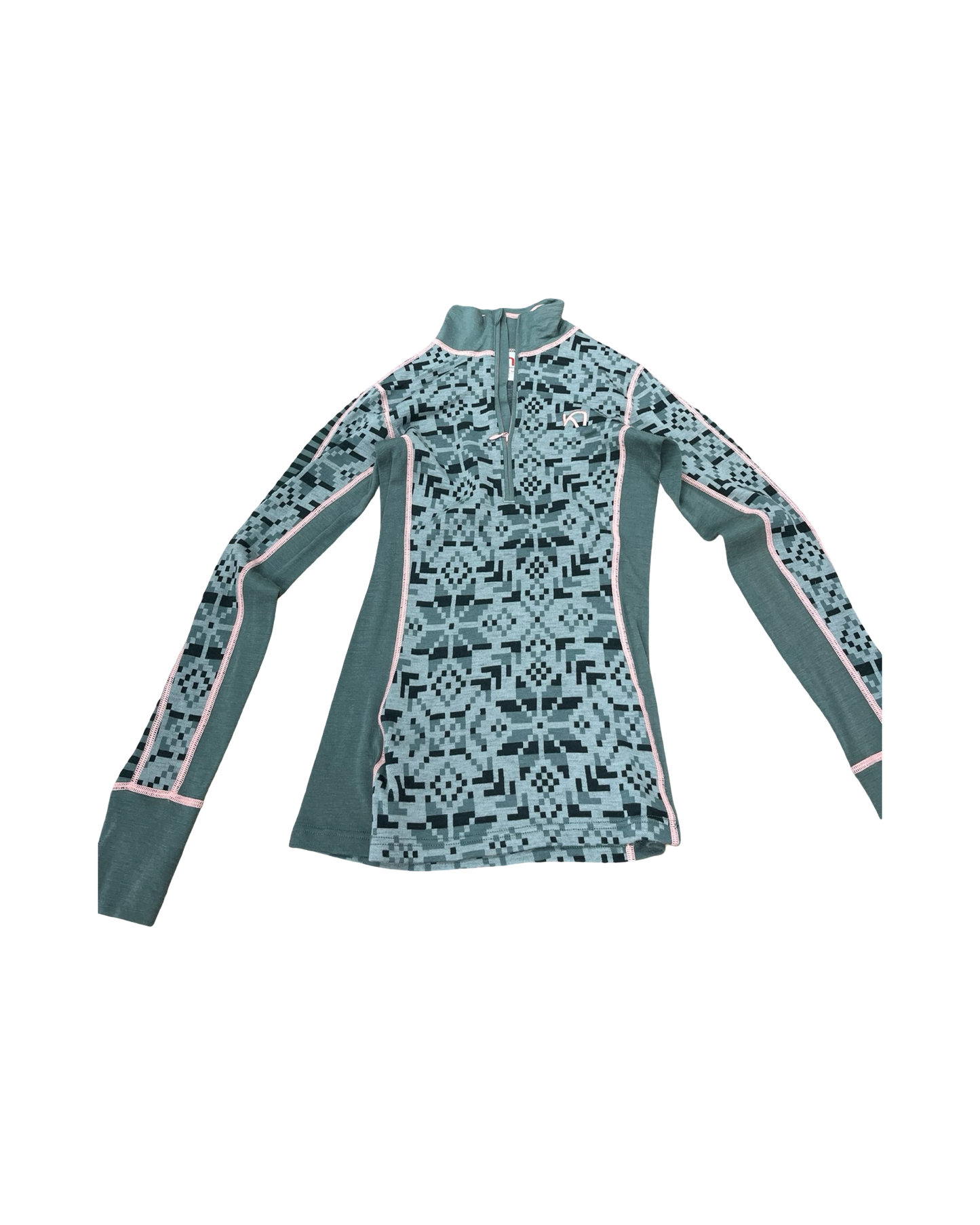 Top Ls By Clothes Mentor In Green, Size:Xs