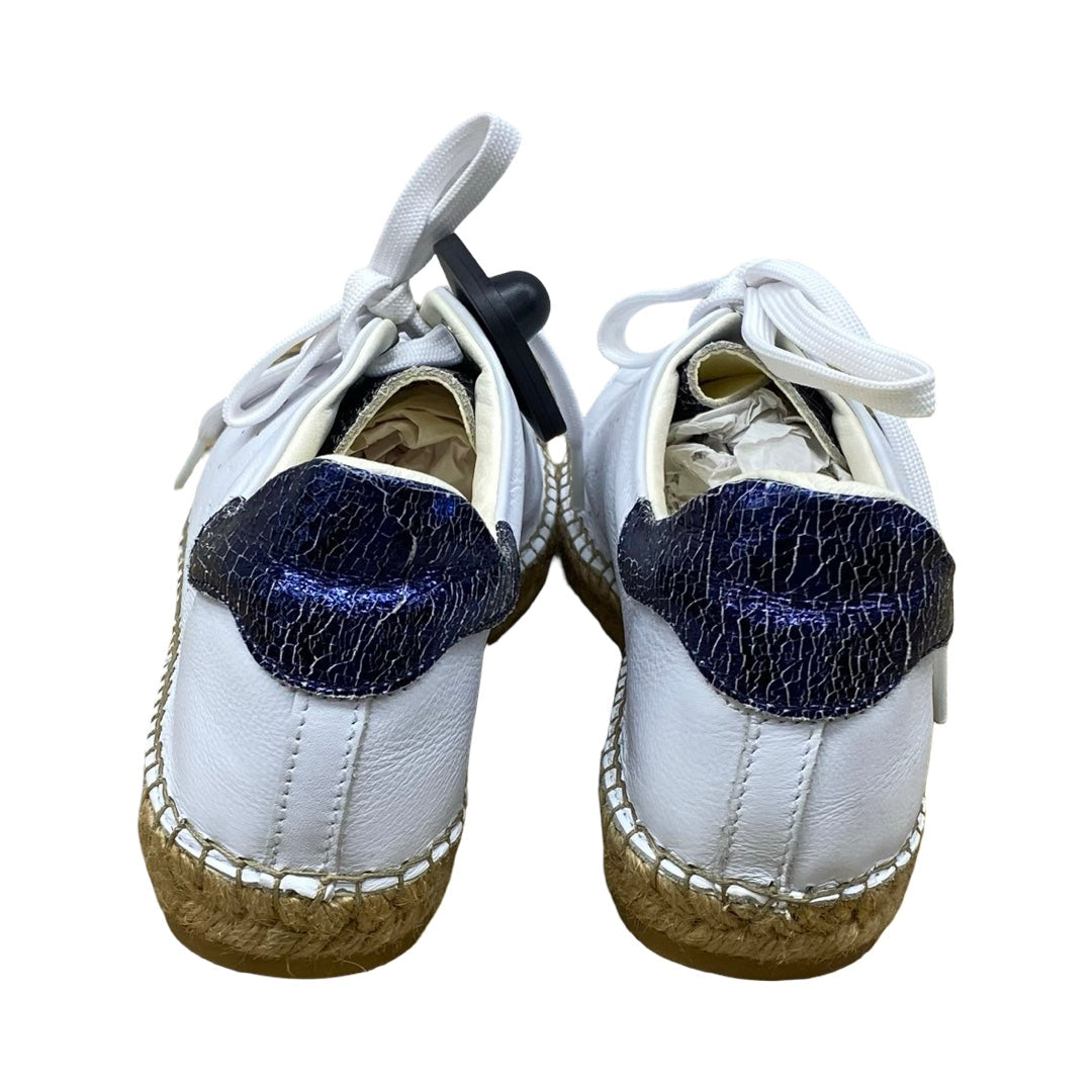 Shoes Sneakers By Cmc In Blue & White, Size:9