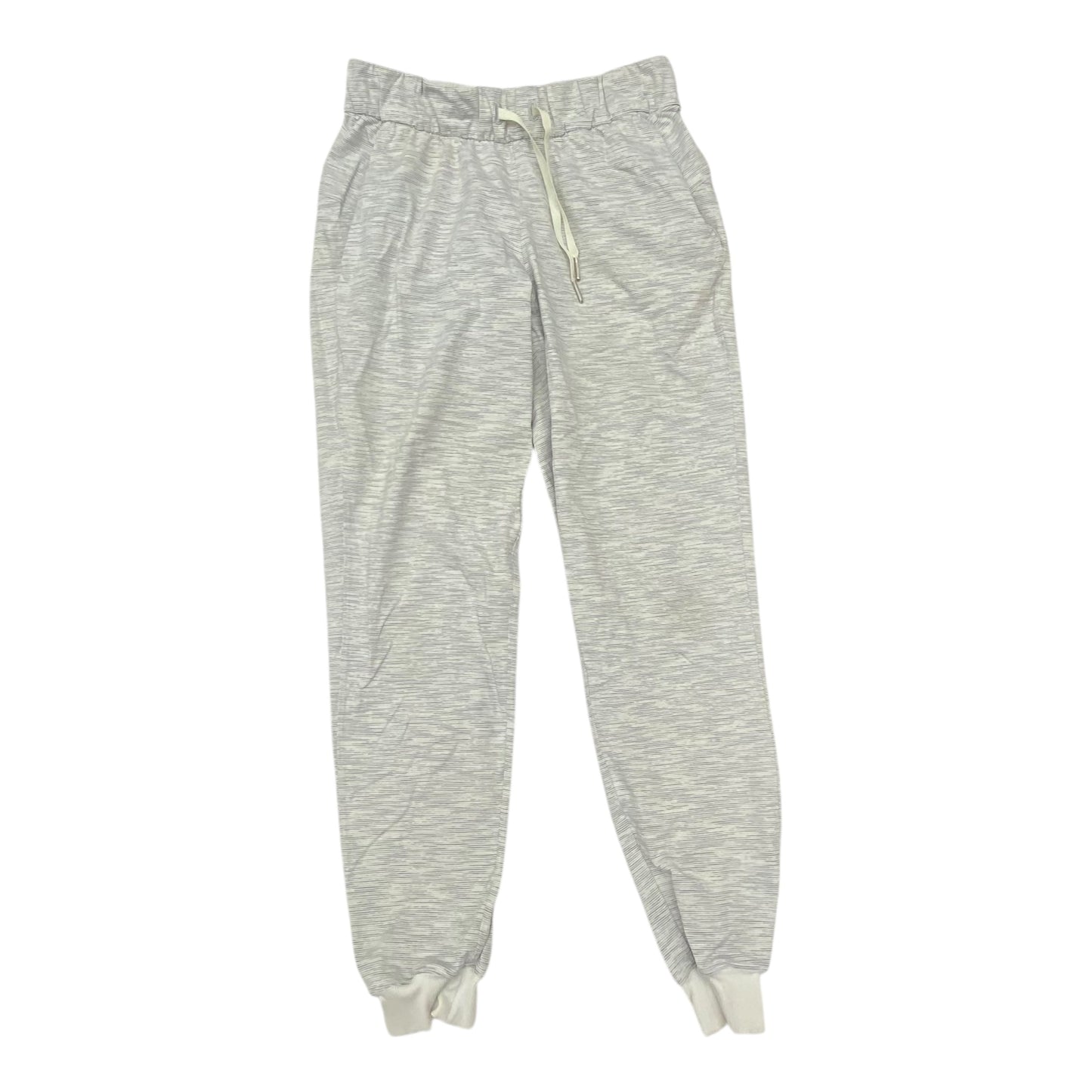Athletic Pants By Lululemon In Grey, Size:4