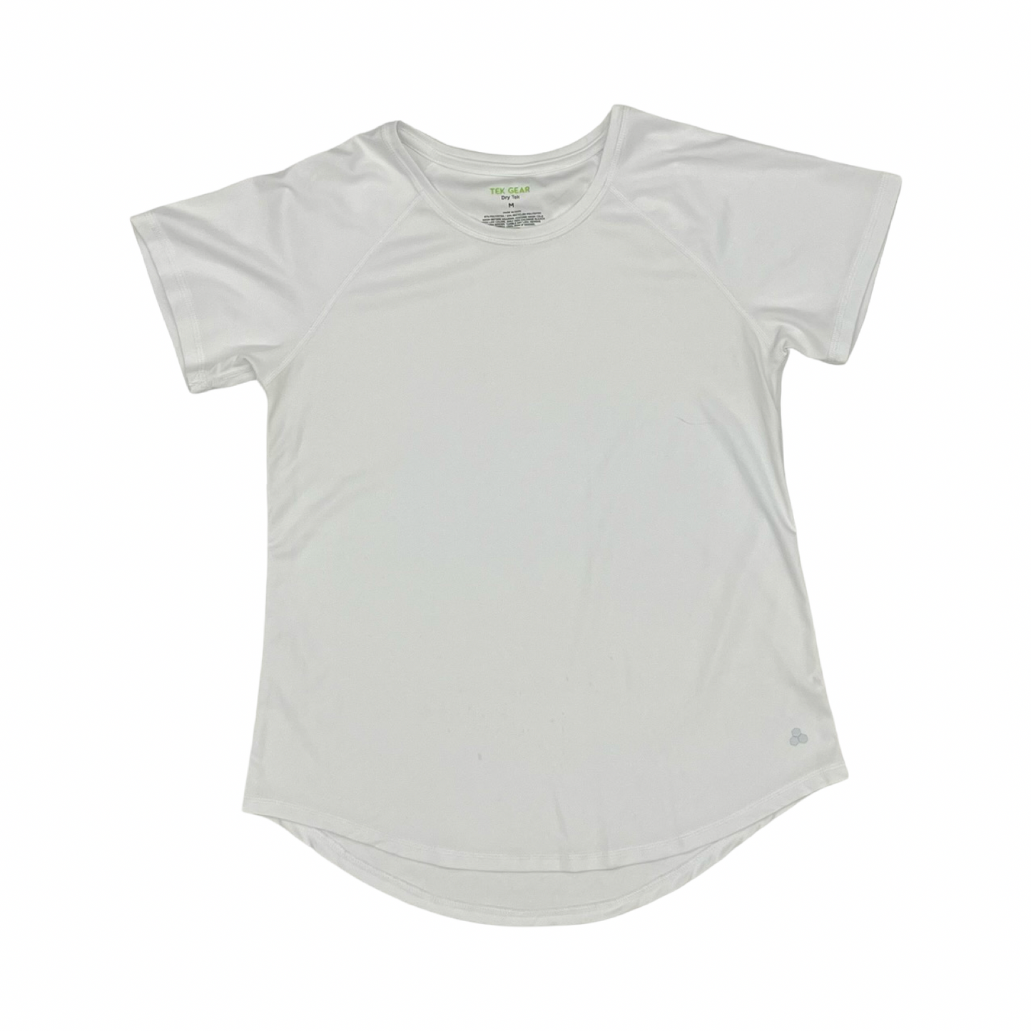 Athletic Top Ss By Tek Gear In White, Size:M