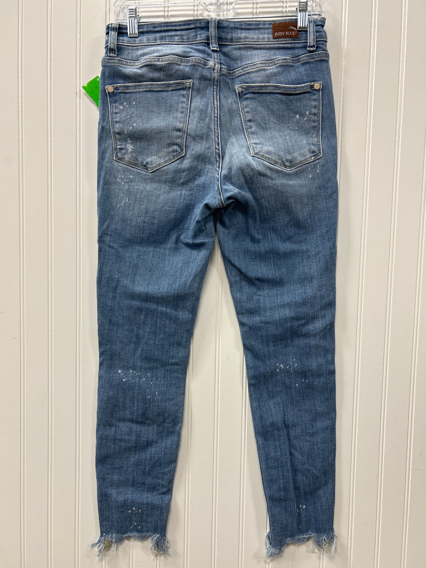 Jeans Skinny By Judy Blue In Blue Denim, Size:4