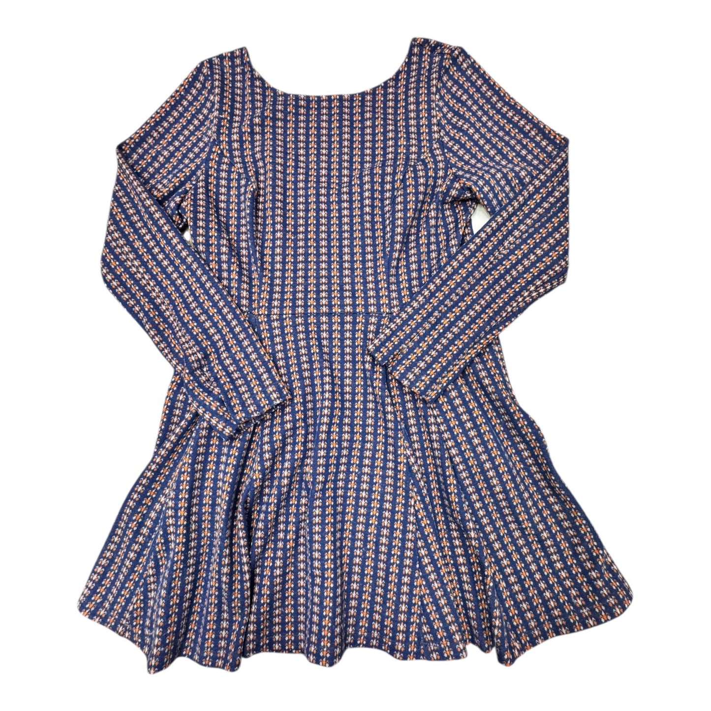 Dress Casual Midi By Anthropologie In Blue, Size:L