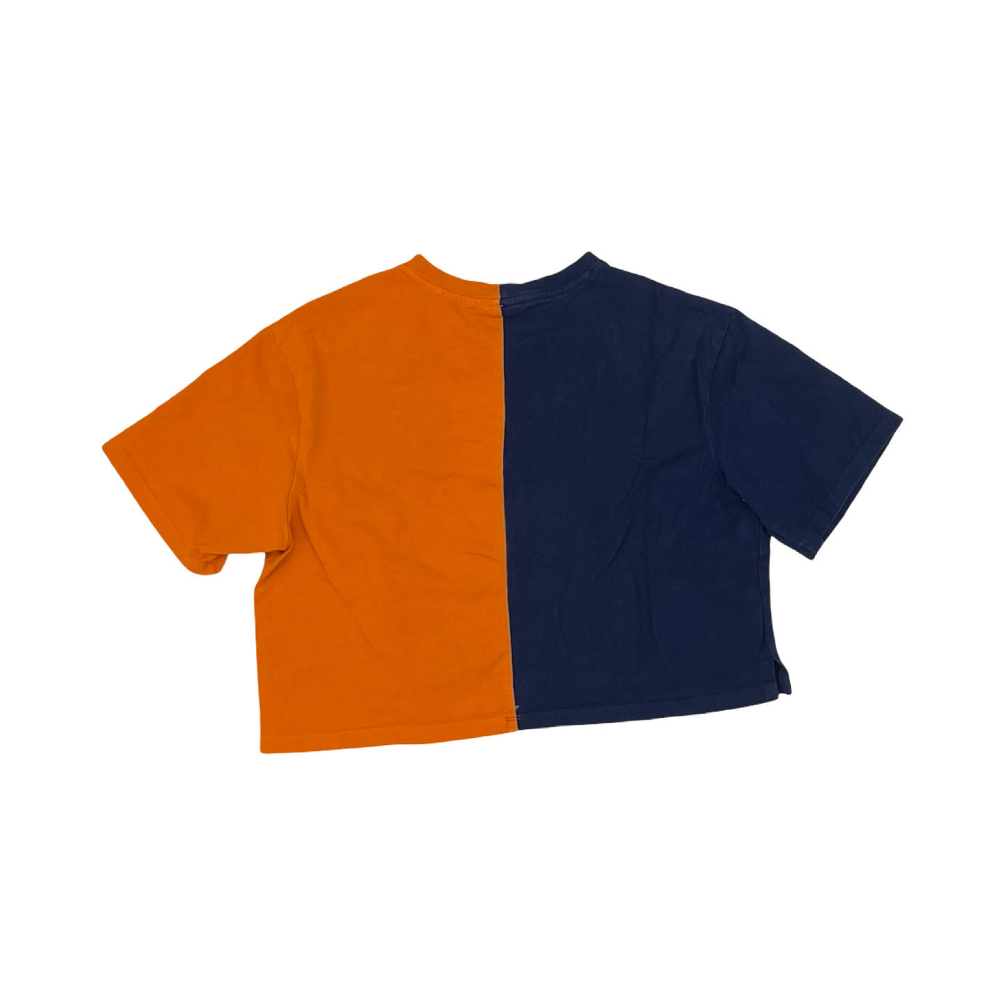 Athletic Top Ss By Clothes Mentor In Blue & Orange, Size:S