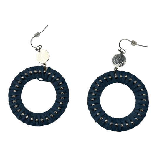 EARRINGS DANGLE/DROP by    CLOTHES MENTOR In BLUE & SILVER