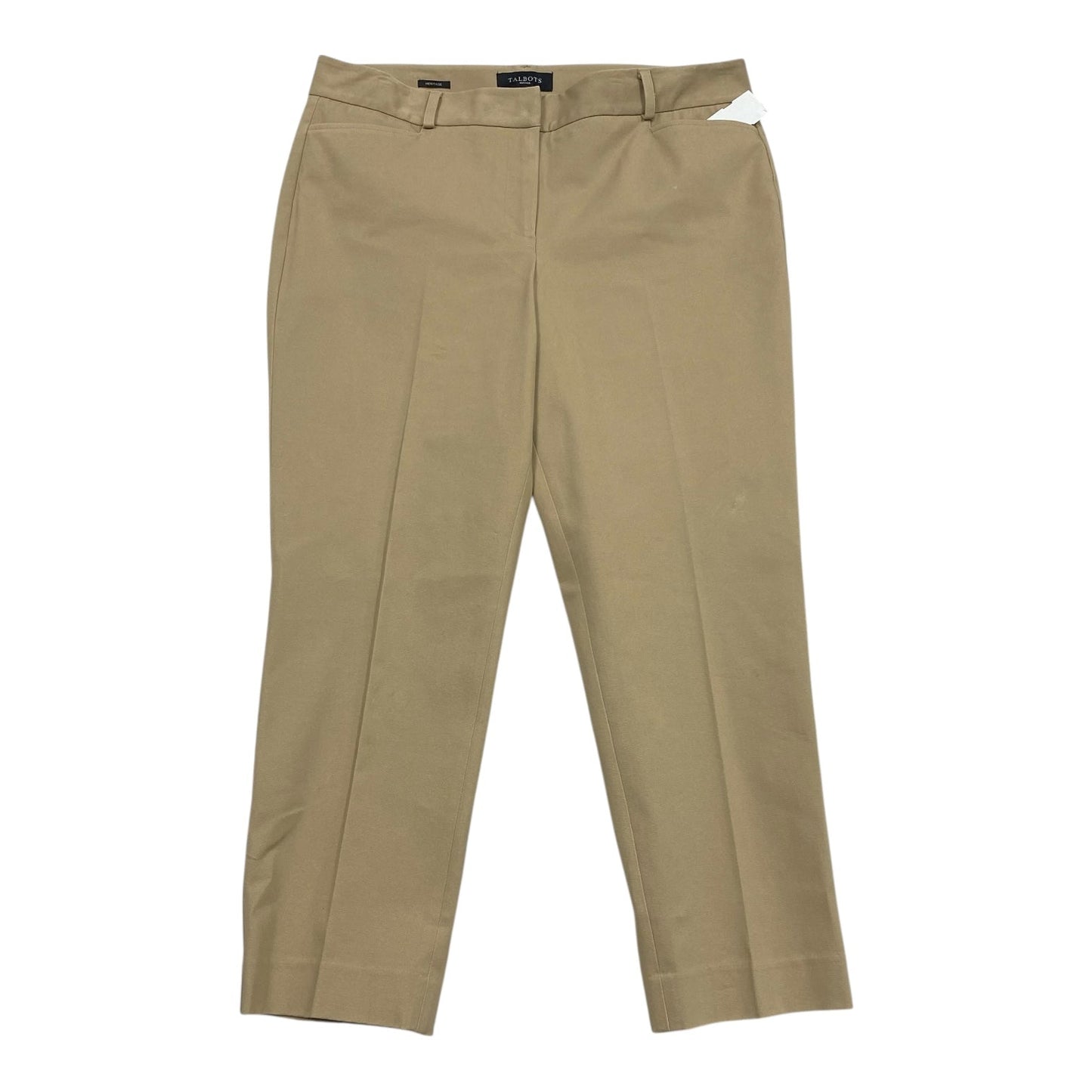 Pants Chinos & Khakis By Talbots In Tan, Size:14